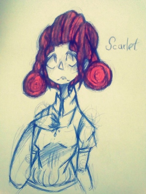 ~|Scarlet|~ [Yep,it's Sketch :D] [First Version Without Filtrs,second Version With Filtrs]