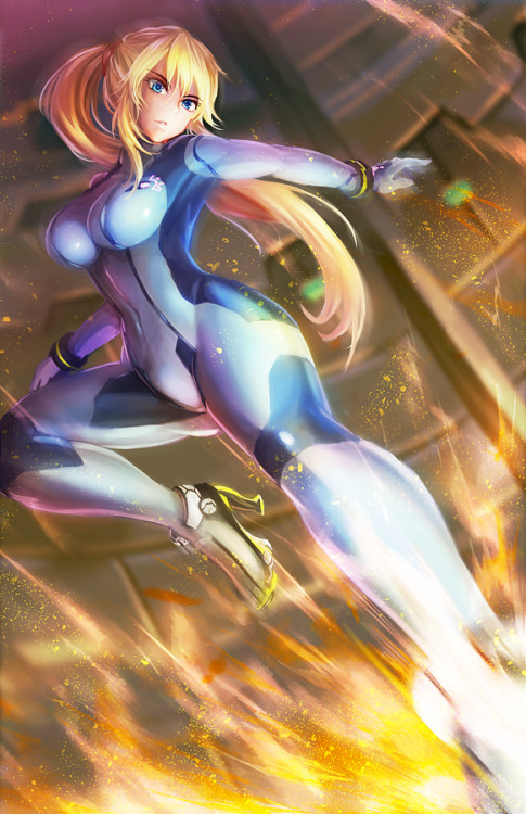 sweet-lovely-strawberry:  Special Samus Aran…♥[♥♡♥]  