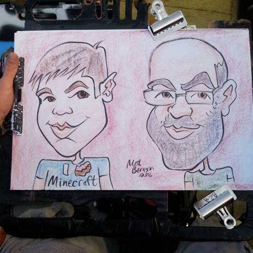 Porn photo Caricature done at Dairy Delight! #caricature