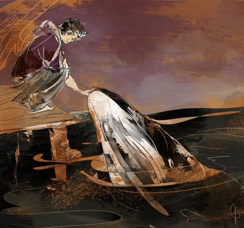 anobviousaside: i like to think animals can still tell he’s not human, particularly the wild o