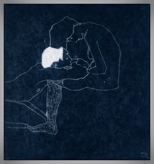  manipulated:  Egon Schiele - Les amants adult photos