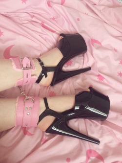 sweetlilcrybaby:  early morning ankle cuffs