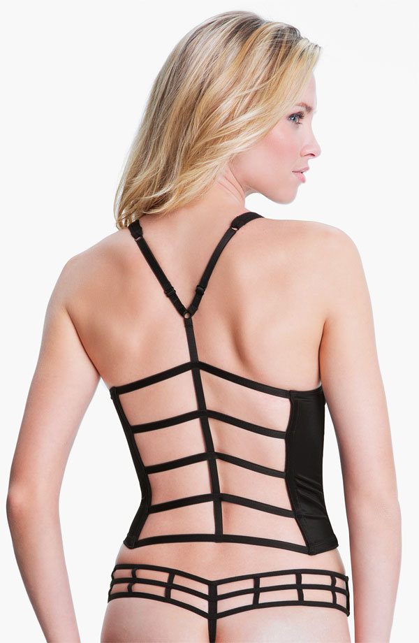 thelingerieaddict:  Marlies Dekkers ‘Leading Strings’ Underwire Corset via Nordstrom 