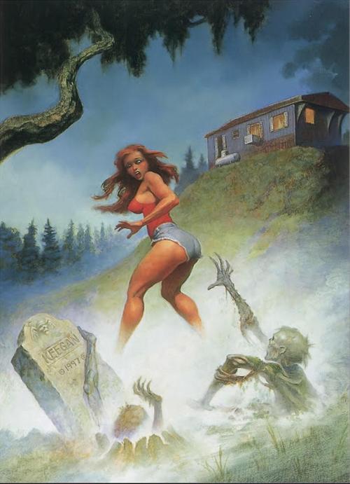 naughtyhalloweenart:by Charles Keegan