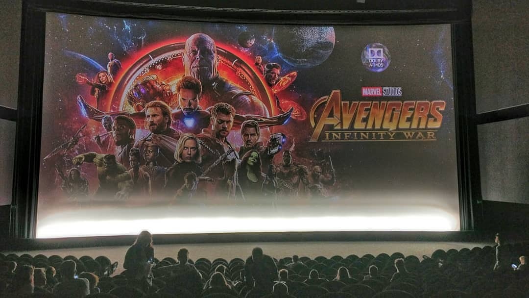 Avengers Infinity War on Imax 😍😍😍 #imax #arcadia #melzo #avengers #infinitywar