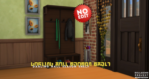 SEASON: Darling Hall Shelfrequires seasons20+ ea wood colorsscarf and shoes change colorsDOWNLOAD (S