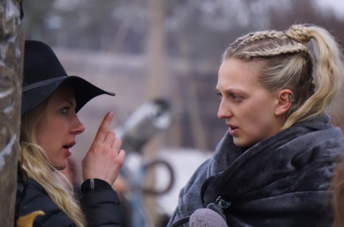 Now with Lagertha officially dead, Katheryn Winnick is dedicated to directing and assisting the prod