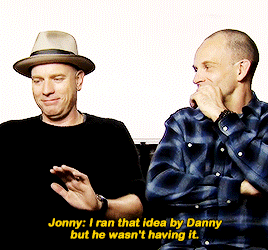 :“I think they’re really, really close friends.” — Ewan McGregor about SickRent (x)