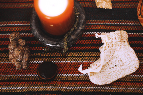 Imbolc altar. 