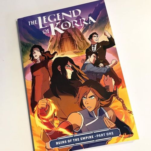 A new Korra comic I wrote is out in the world. With incredible art by @lokhelle. Link in bio to inte