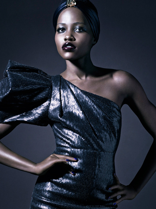 swnews:Lupita Nyong'o by Tom Munro, styled by Patti Wilson in Vogue