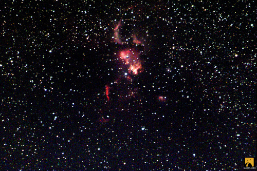 This is the Statue of Liberty Nebula! Located in the Carina arm of the Milky Way and at a distance o