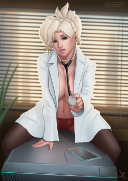 deilan12:    Continuing what I started :)No, this is not my character. Yes she looks like mercy because she is.One would think I shouldnâ€™t say that but last picture got some people confused.i hope you like it! :D   