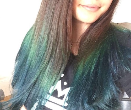 Ayy Ya Girl Finally Did The Mermaid Hair.