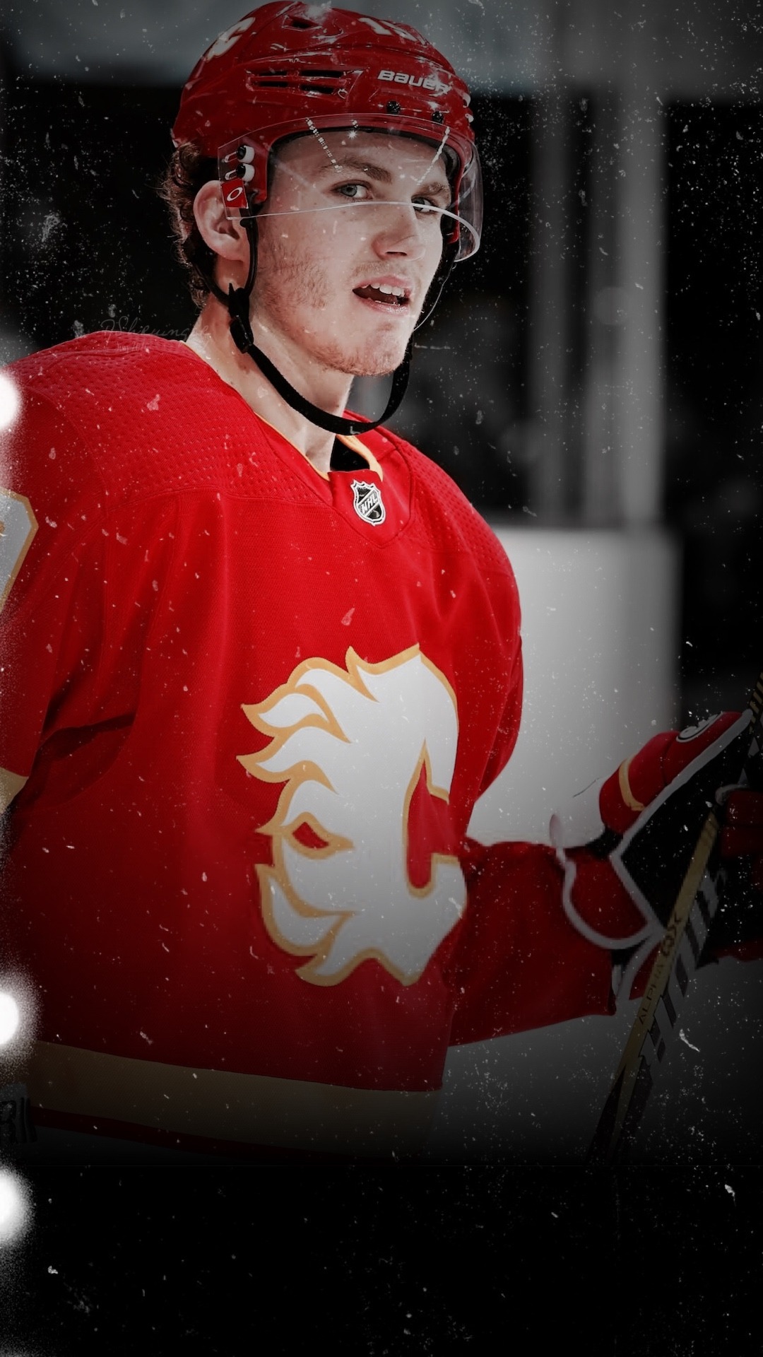 Where Hockey Meets Art — wallpapers • carter hart + snow (iphone 6)