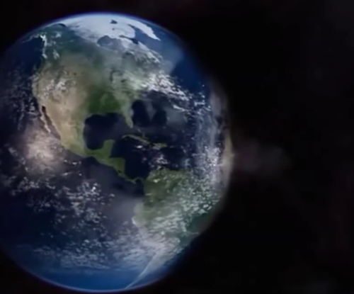 sixpenceee:  Hypothetical Example of how a Black Hole Would Destroy EarthPictures obtained from this video.Follow me on FaceBook.