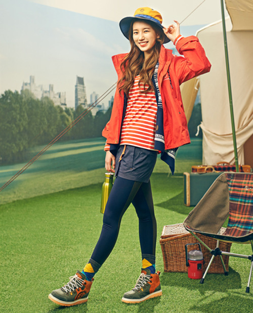 Kim Soo Hyun, Suzy (miss A) Для BEANPOLE OUTDOOR spring 2014