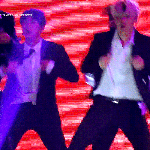 BTS: LOVE YOURSELF: ANSWER, MIC DROP (STEVE AOKI REMIX) (2018)MAMA In HK - Mic Drop Suga Focus (12.01.2017)