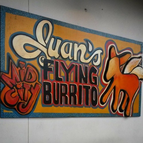 Finally made it to #juansflyingburrito in #NewOrleans #nola. Highly recommended. The #bacon & bean dip is very recommended.  #foodie #foodporn