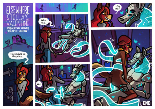 ELSEWHERE: STELLA’S VALENTINE!Created for Auction winner graphitecrow!♥ PATREON ♥ TWITTER ♥  