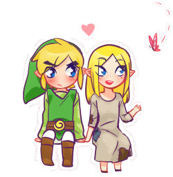 garuyabento:  Mila and Link being babies