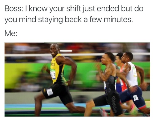 black-people-twitter: I ain’t staying another 9.81 seconds. || black-people-twitter.tumblr.com