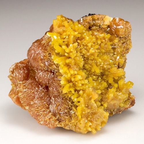 2 generations of Pyromorphite - Bunker Hill Mine, Shoshone Co., Idaho