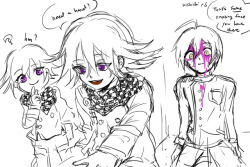 yuseirra:  liars I felt like drawing ouma