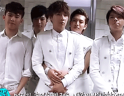 gyuishy-deactivated20141112:  infinite’s back hugs (づ￣ ³￣)づ ✰ ✰ ✰