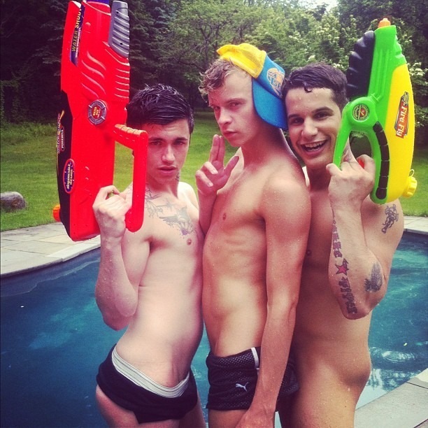 viviantnj:  Jake Bass, Max Ryder and Pierre Fitch 