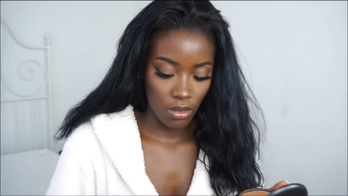 necromancerbarbie:   necromancerbarbie:  I love her  She’s so cute her youtube is chole kitembo btw 