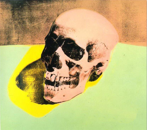 the-night-picture-collector:Andy Warhol, Skull, 1976