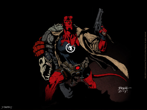 Porn Pics xombiedirge:  Hellboy by Marcelo Braga 