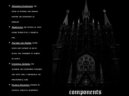 Literature | History | Gothic Fiction