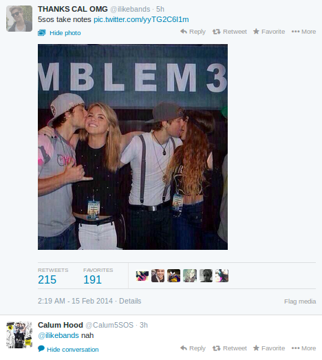 exceptionallyawkward17:  Calum Hood sassy tweet appreciation post. 