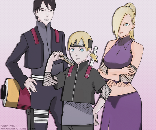 annalovesfiction:  Yamanaka Family ♥ for: anon.