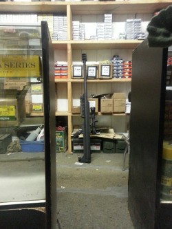 gunsengrog:  Barrett .50 at the range last