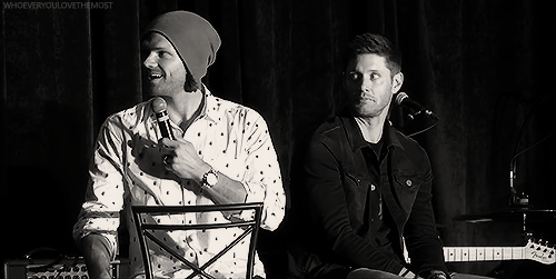 whoeveryoulovethemost:Jensen Ackles and Jared Padalecki I NOLA Con 2017