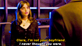 jennalouisecolemans: just some doctor/clara: [10/∞]very platonic twelve/clara (part 1)