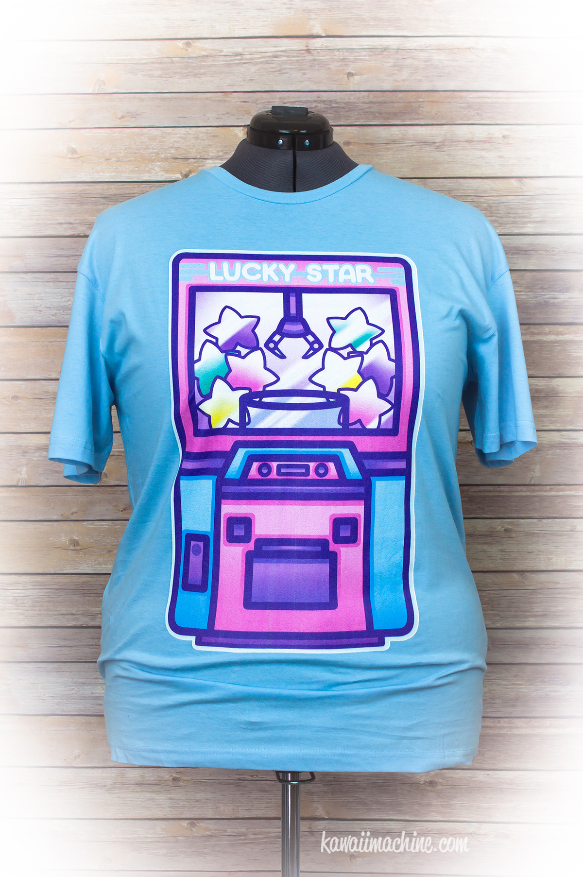 thekawaiimachine:  The Lucky Star UFO Catcher tee is now available in the shop! 