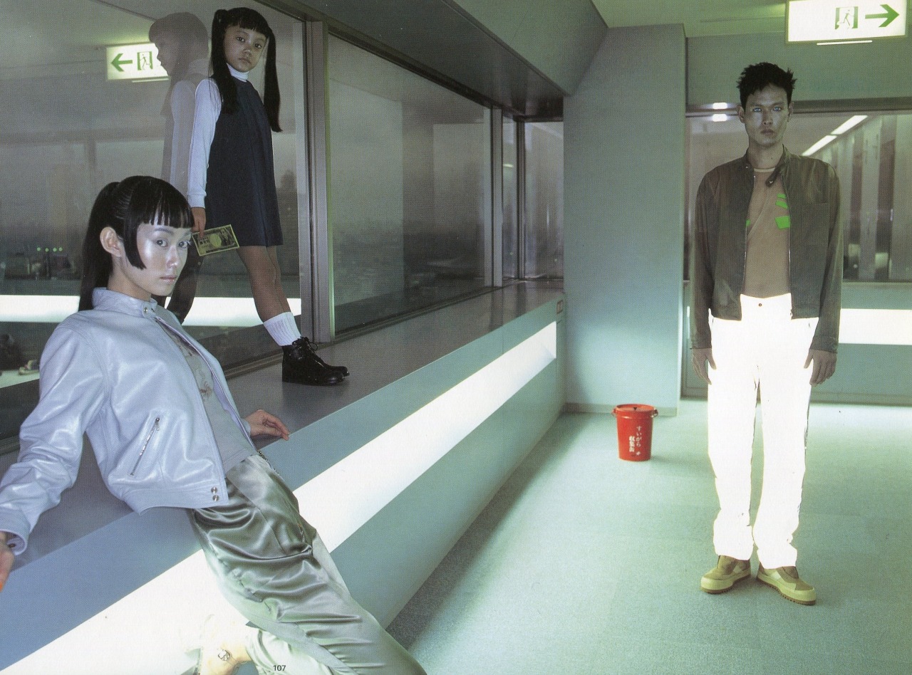 hellaween:  untitled, andrea giacobbe for citizen k, 1993 surface: contemporary photographic
