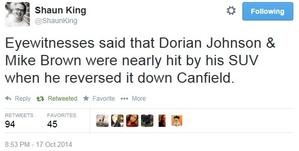 iwriteaboutfeminism:  If only he had kept driving away…   Remember this?