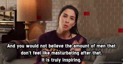 thatseanguyblogs:  narputo:  geeksquadgangbang:  Sarah Silverman is visited by Jesus Christ  This is one of the best responses to men against abortion ever  suck on that for a minute… lolohhh the absurdity of it all. 