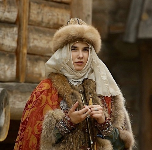 Maria Andreeva as Sophia Palaiologina in russian tv series “Sophia” (2016)