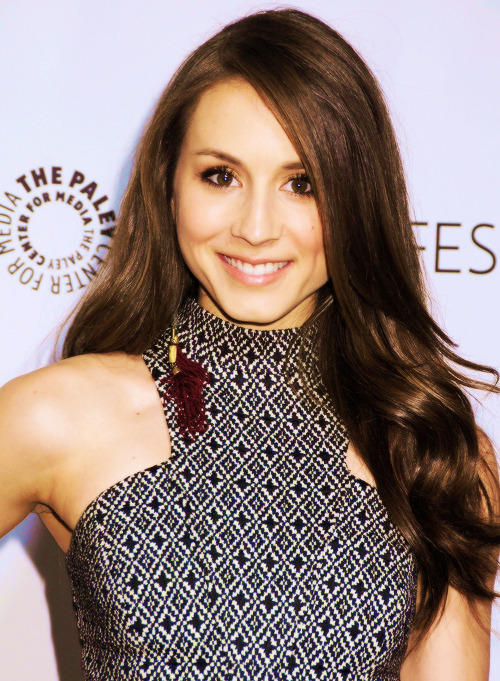 beyourtemporaryfixes-blog:  Troian Bellisario attends Paley Fest 2014 at the Paley