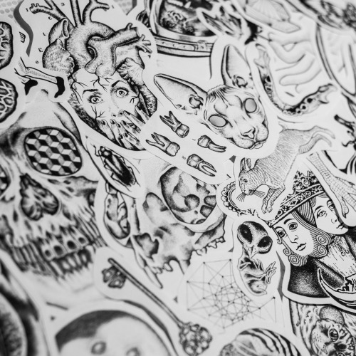 dogma-dotwork:  Tattoo flash by 23Dogma.http://instagram.com/dogma_dotwork/