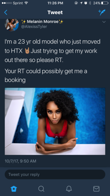 flightlesslexxii:❣️ I am no longer with an agency but I am looking for new representation  Please Sh