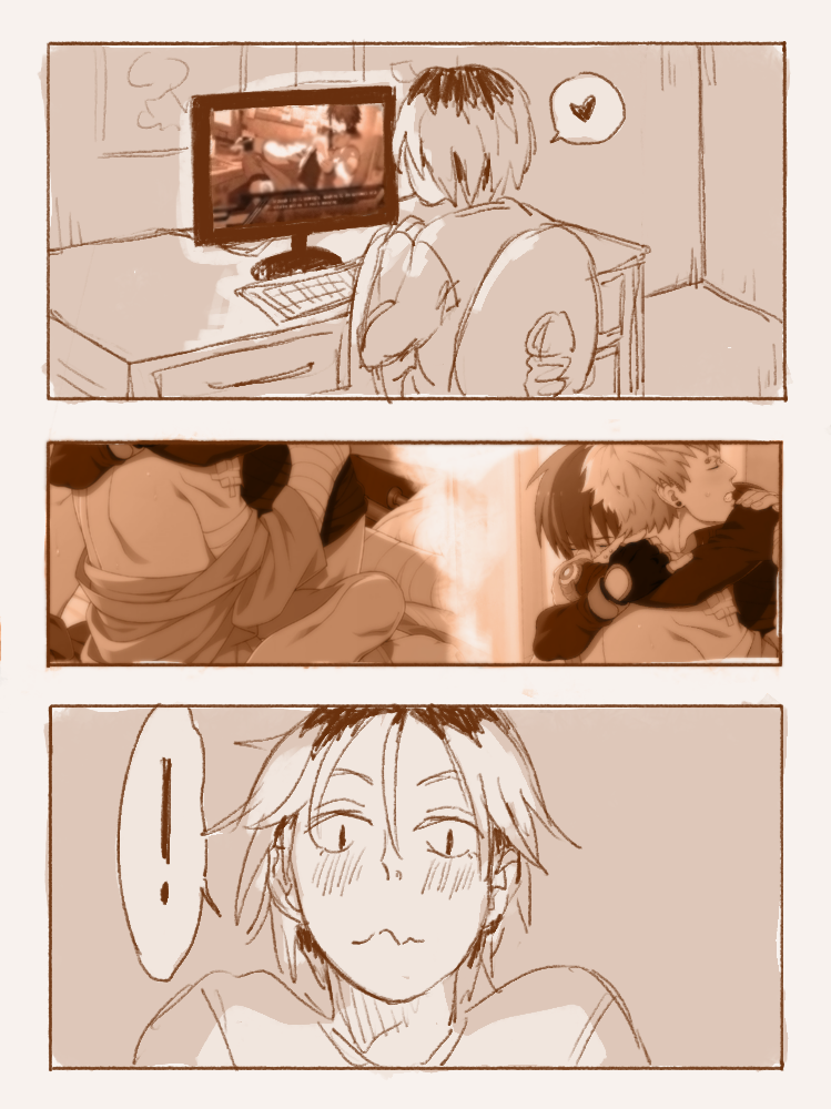 milkbois:  kenma will not admit it but he likes the bl games…….. hhhhhh~