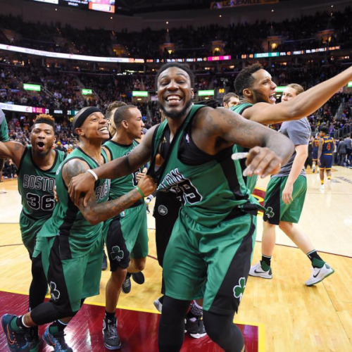 This is why we play. We are the Celtics.