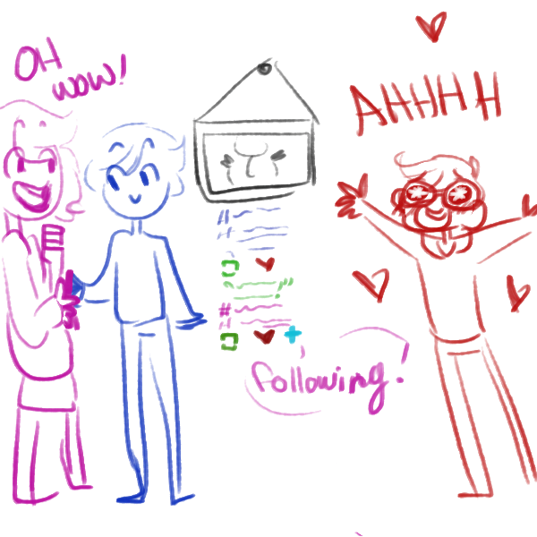 elfpen:  frackityfrick:  I LOVE IT WHEN PEOPLE TALK IN THE TAGS AND WHEN THEY TAG